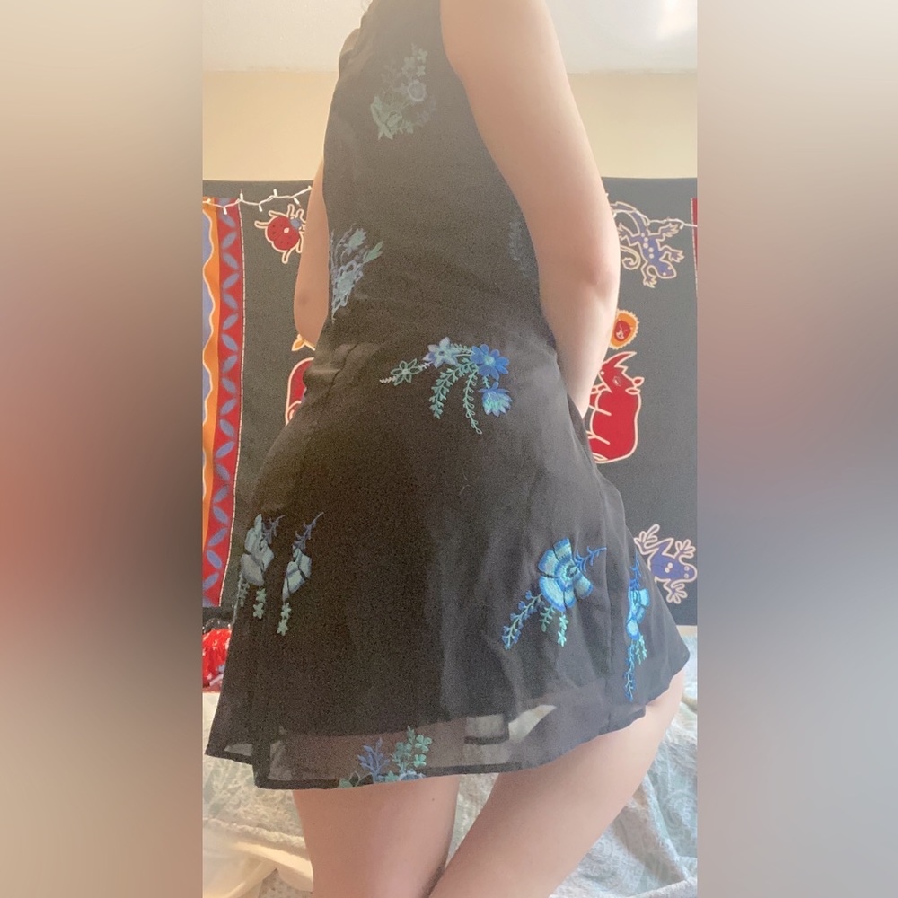 Very beautiful embroidered Calvin Klein dress